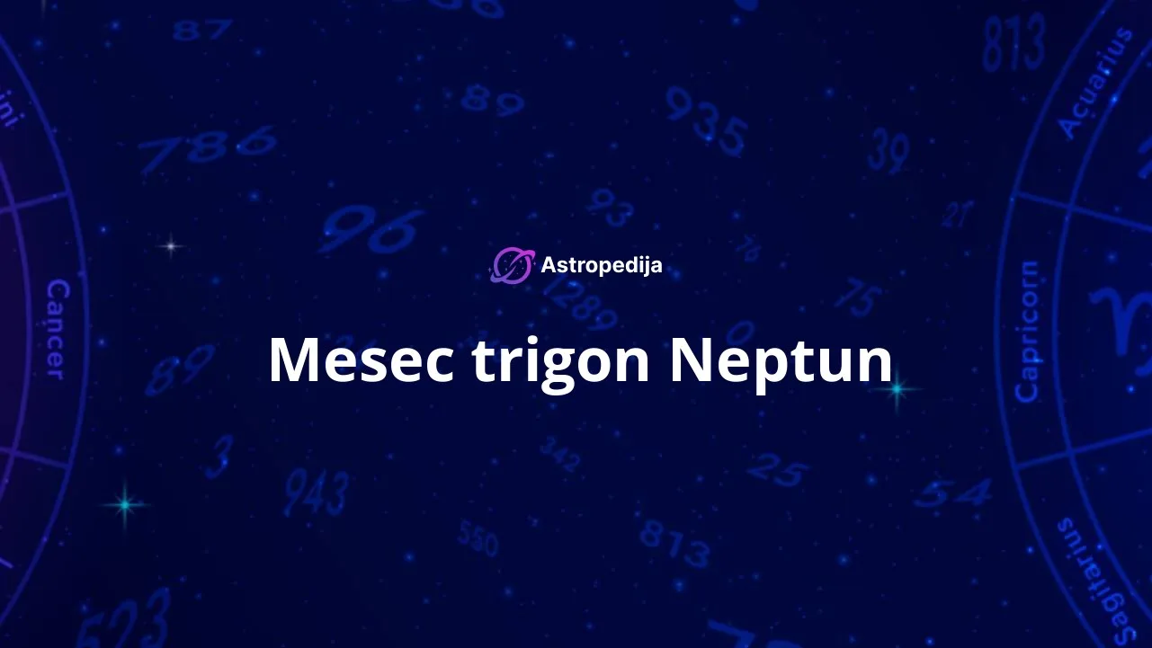 Mesec trigon Neptun