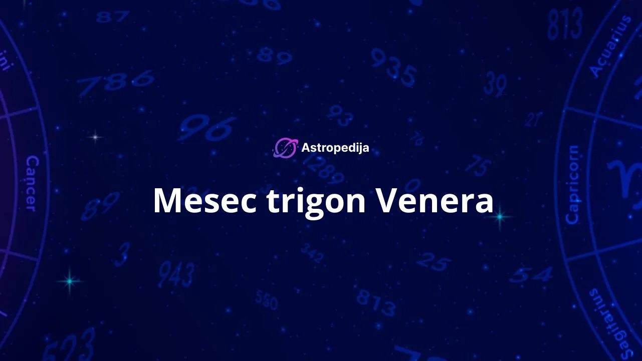 Mesec trigon Venera