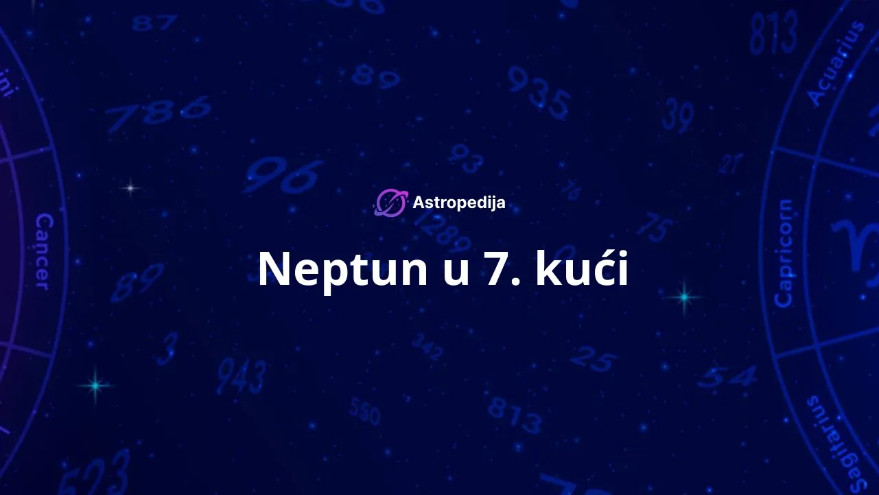 Neptun u 7. kući