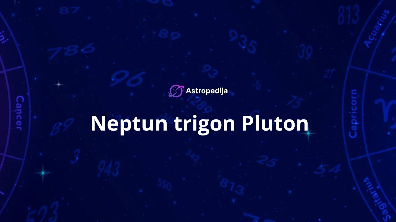 Neptun trigon Pluton