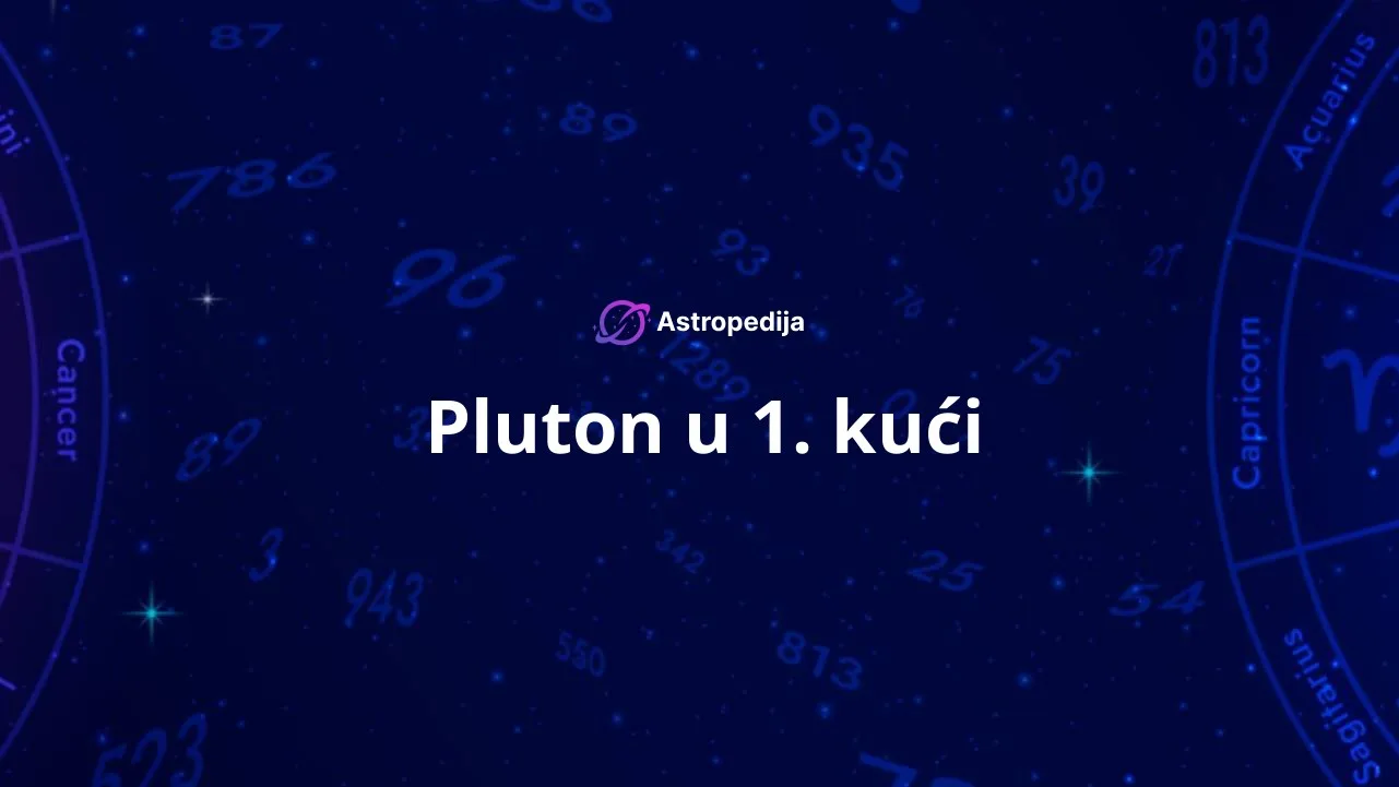 Pluton u 1. kući
