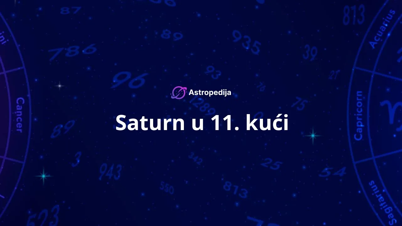 Saturn u 11. kući