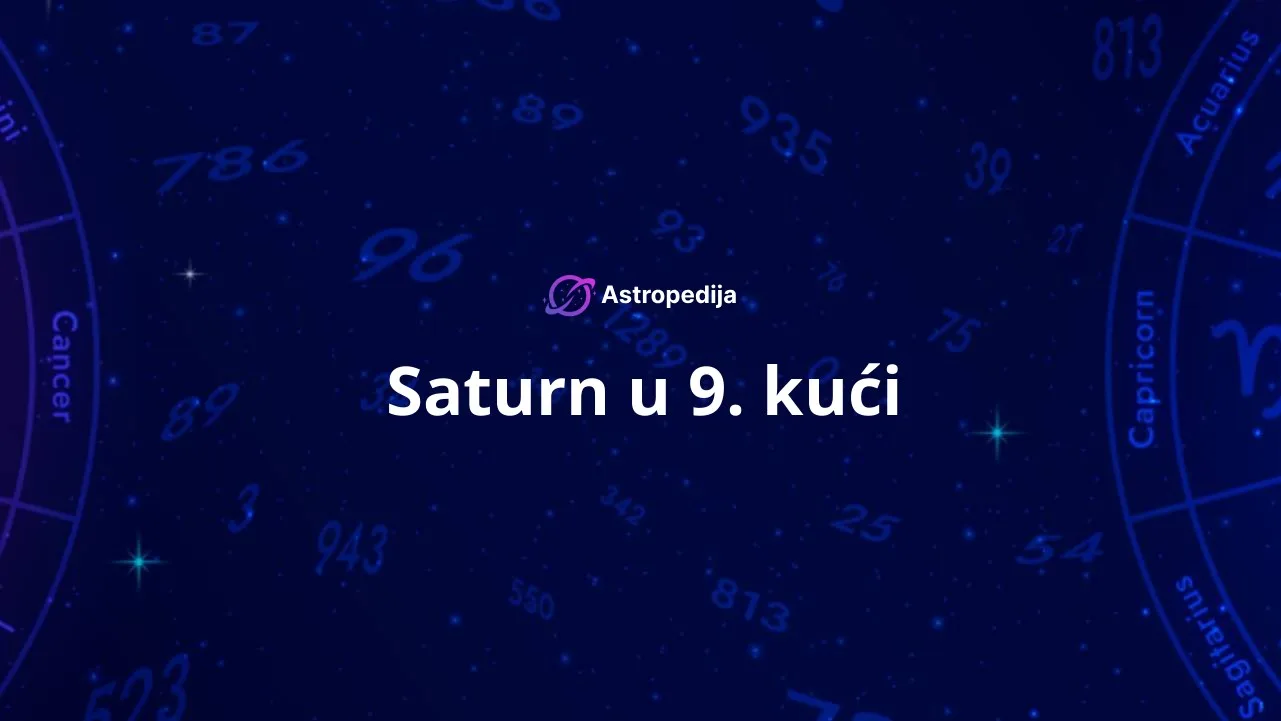 Saturn u 9. kući