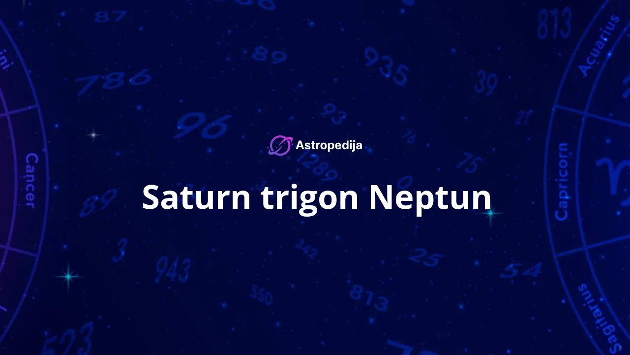 Saturn trigon Neptun