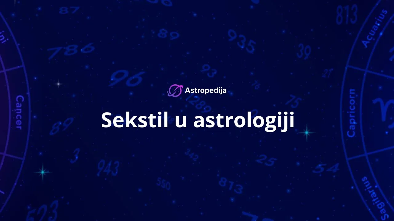 Sekstil u astrologiji - Sekstil aspekt