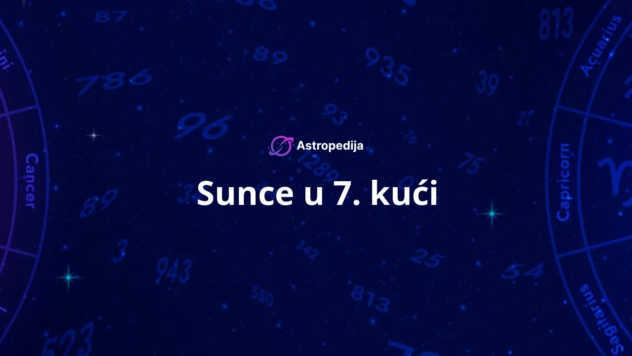 Sunce u 7. kući