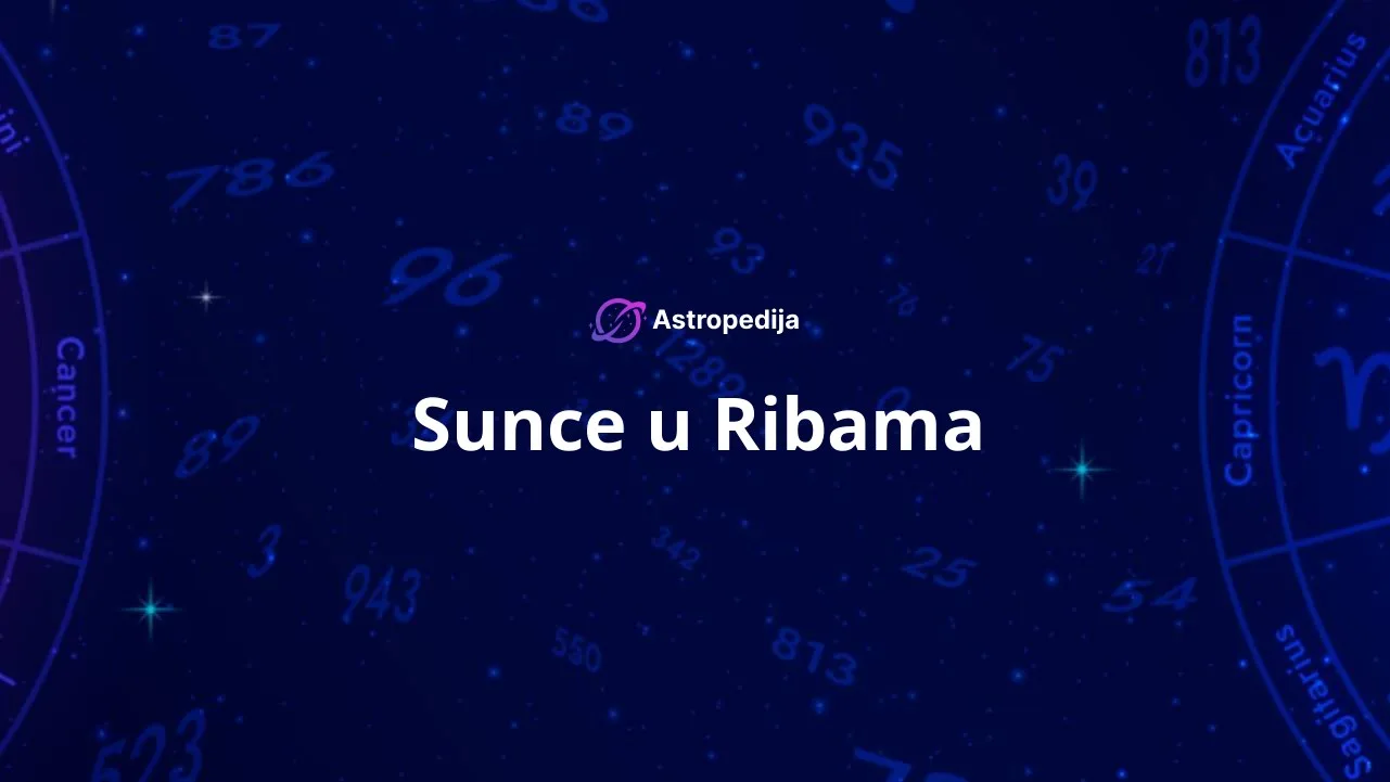 Sunce u Ribama
