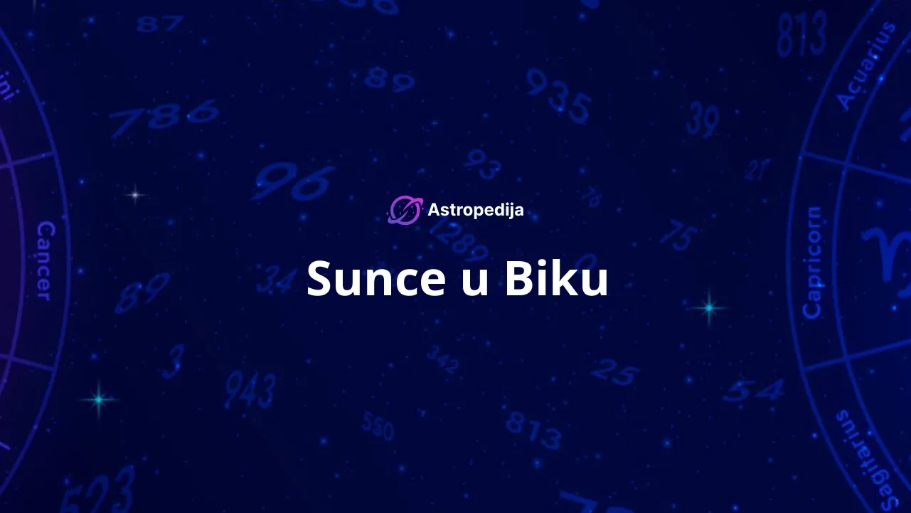 Sunce u Biku