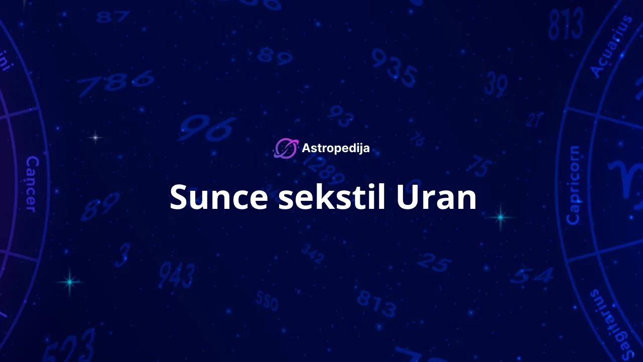 Sunce sekstil Uran