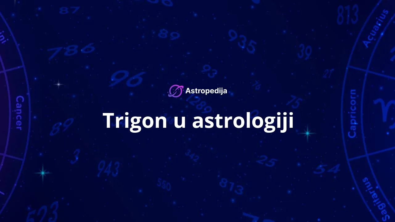 Trigon u astrologiji - Trigon aspekt