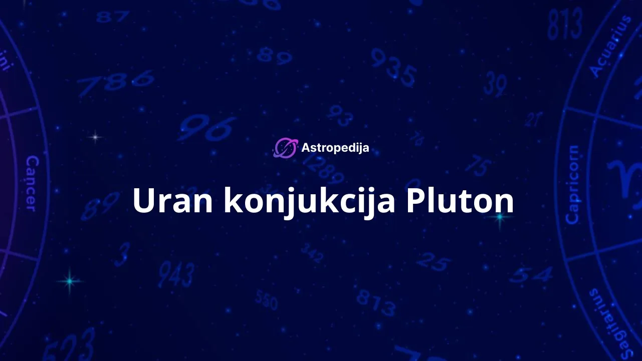 Uran konjukcija Pluton