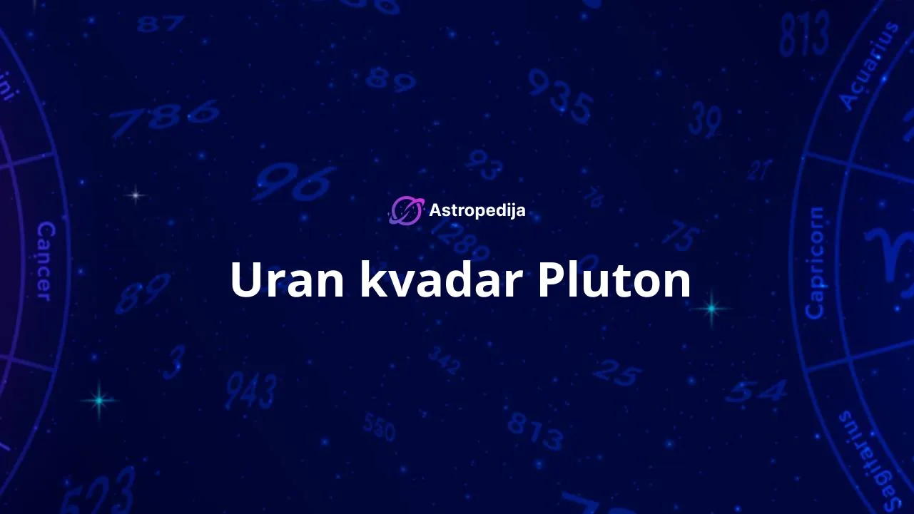 Uran kvadar Pluton