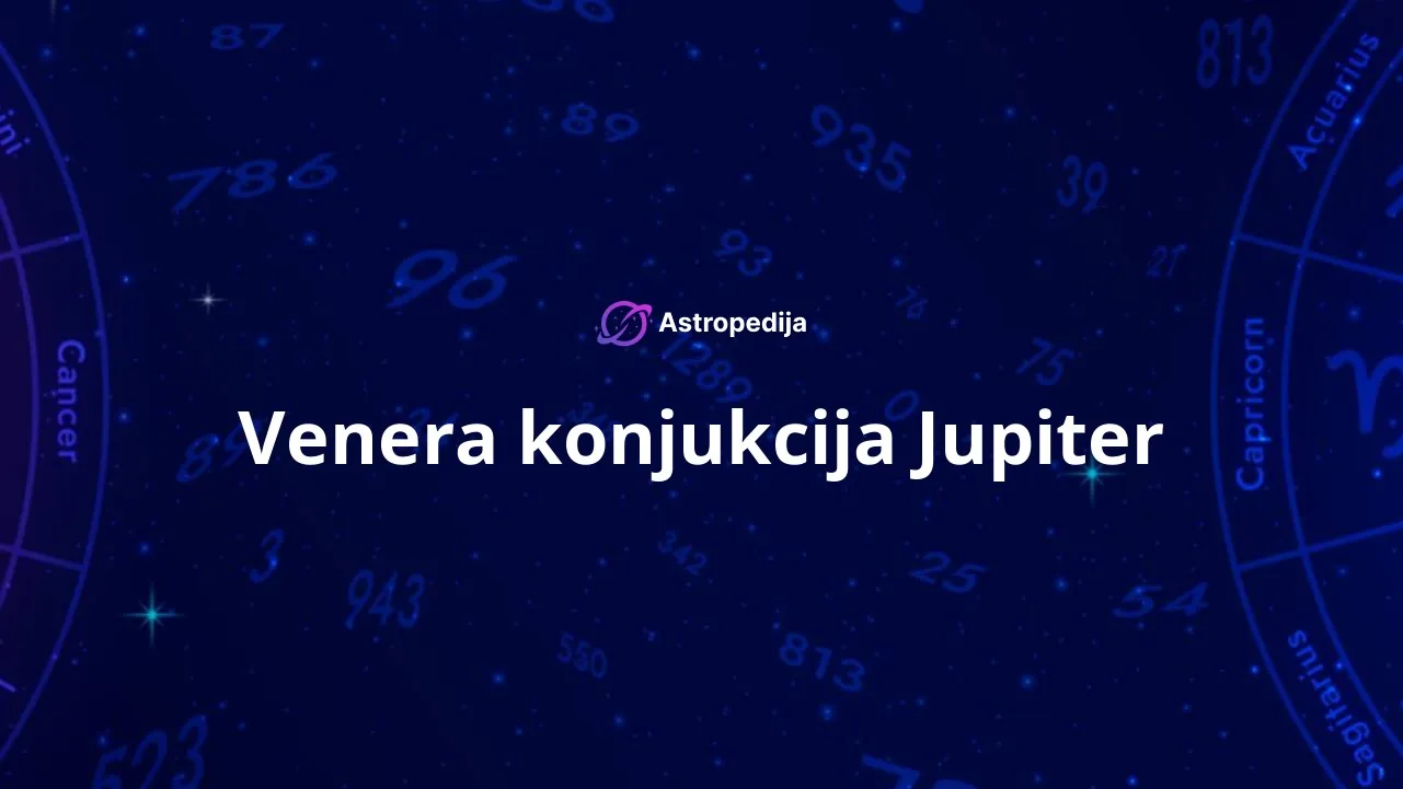 Venera konjukcija Jupiter
