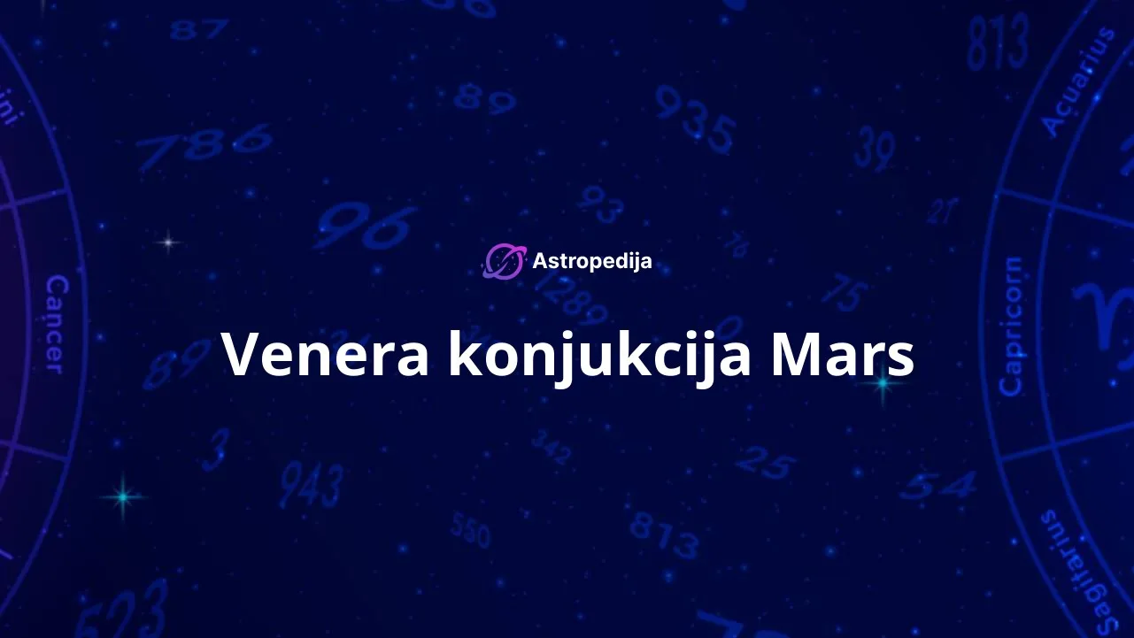Venera konjukcija Mars