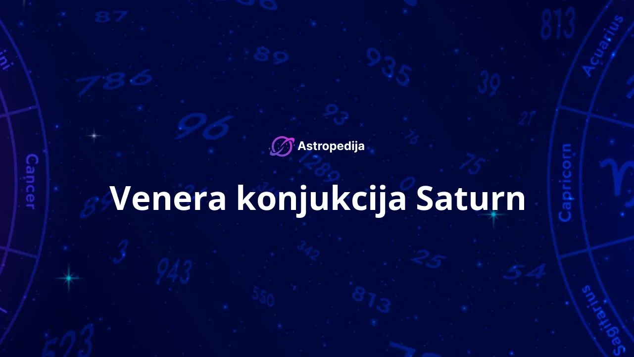 Venera konjukcija Saturn