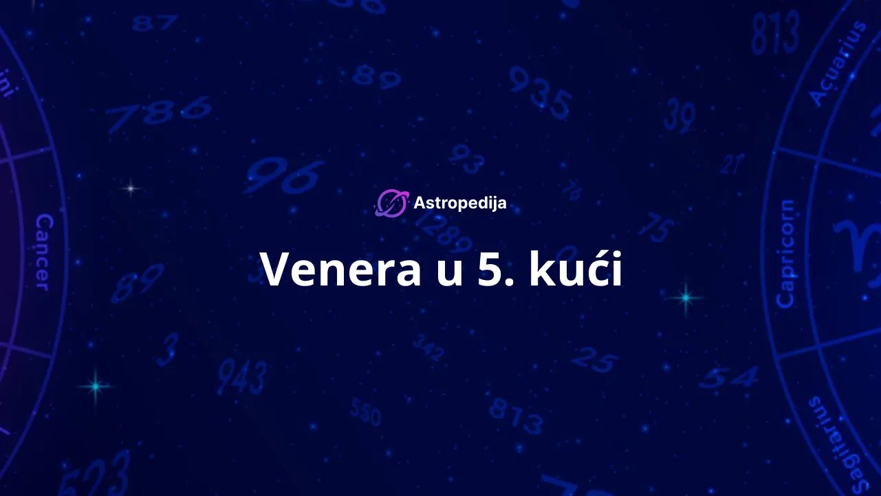 Venera u 5. kući