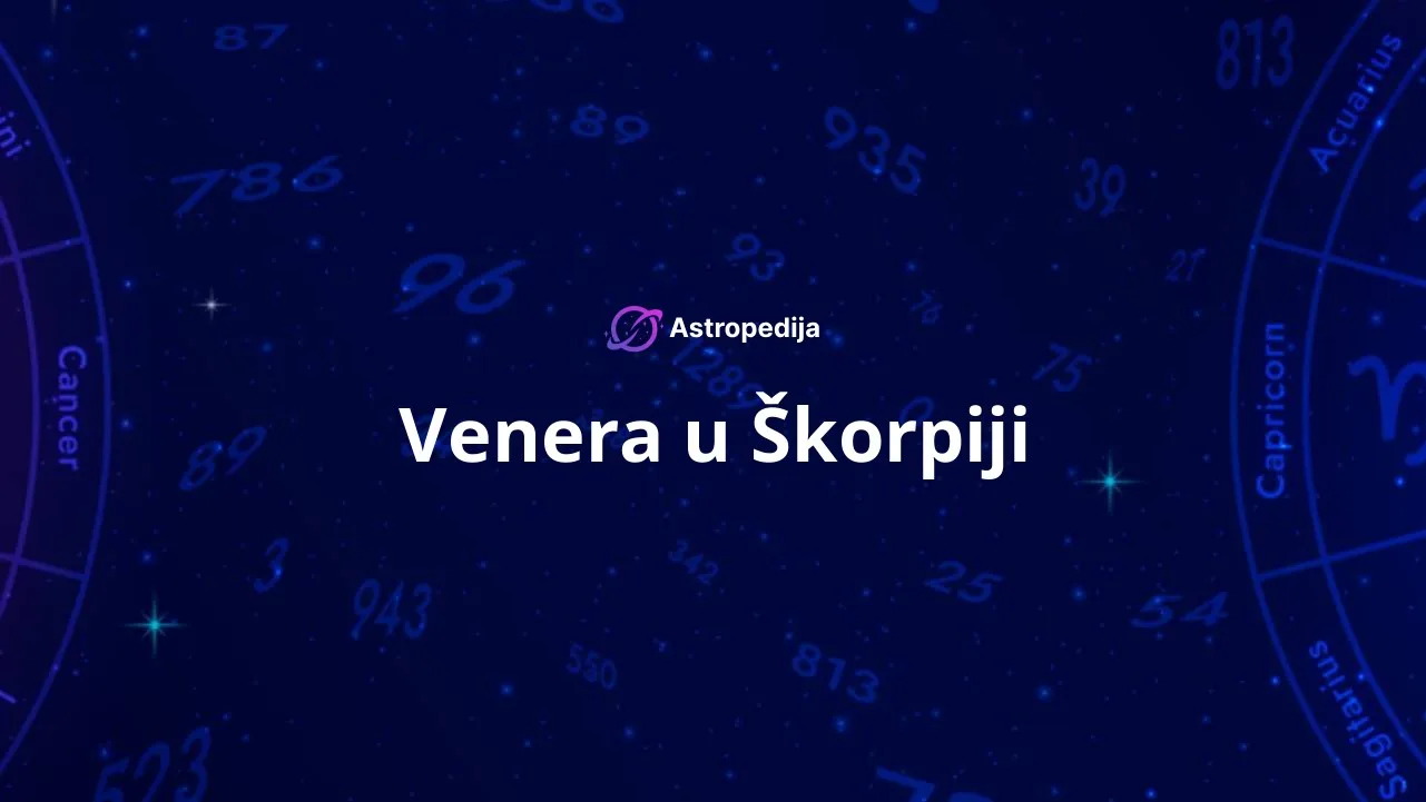 Venera u Škorpiji
