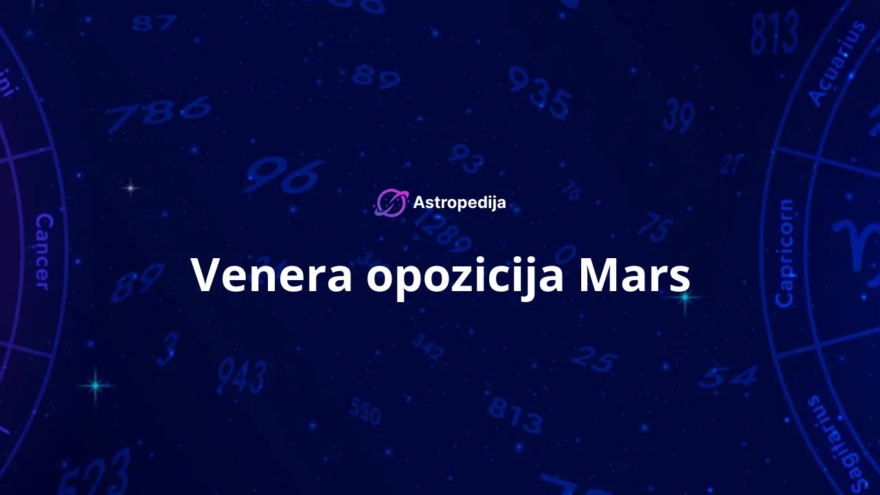 Venera opozicija Mars
