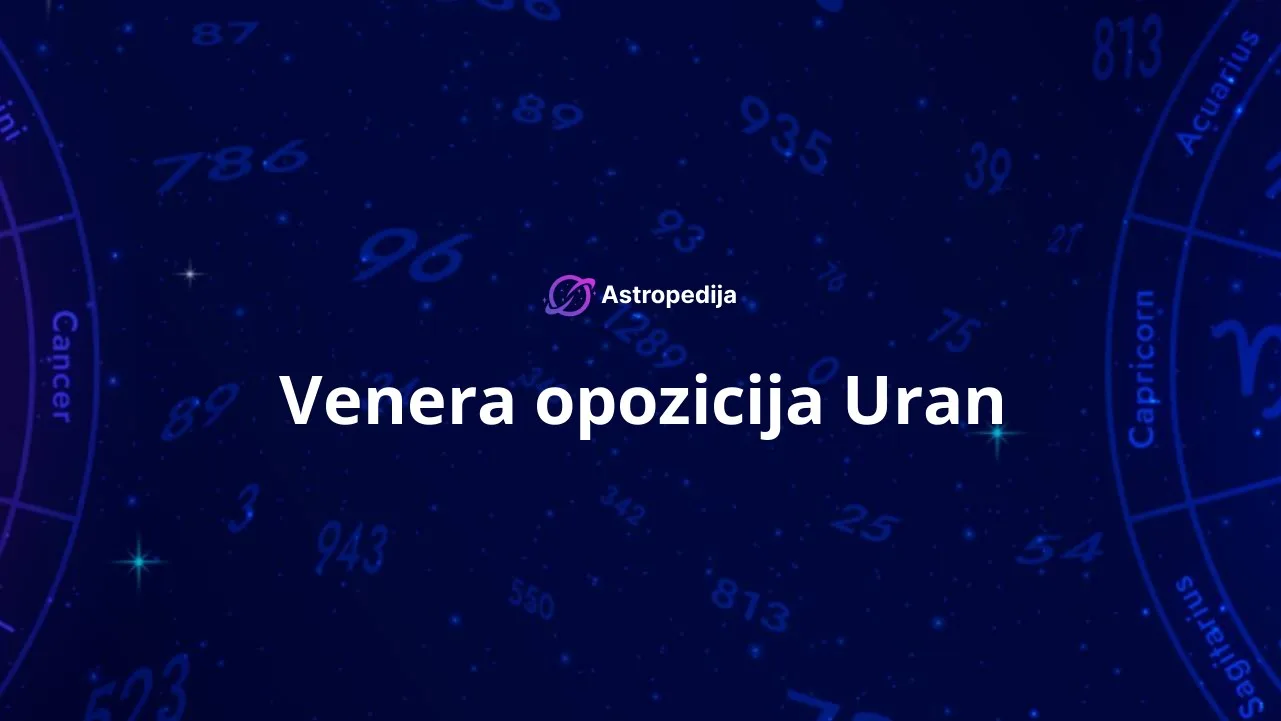 Venera opozicija Uran