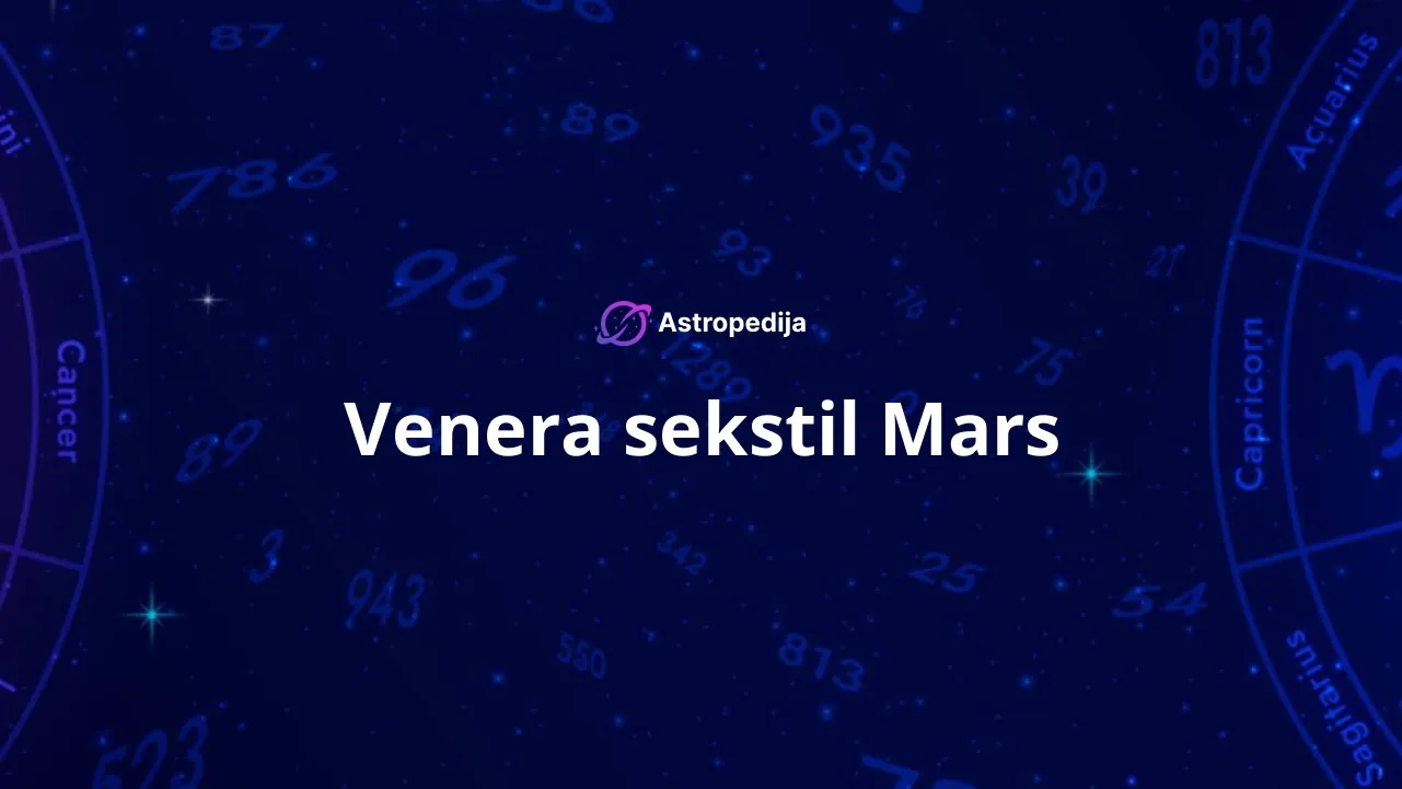 Venera sekstil Mars