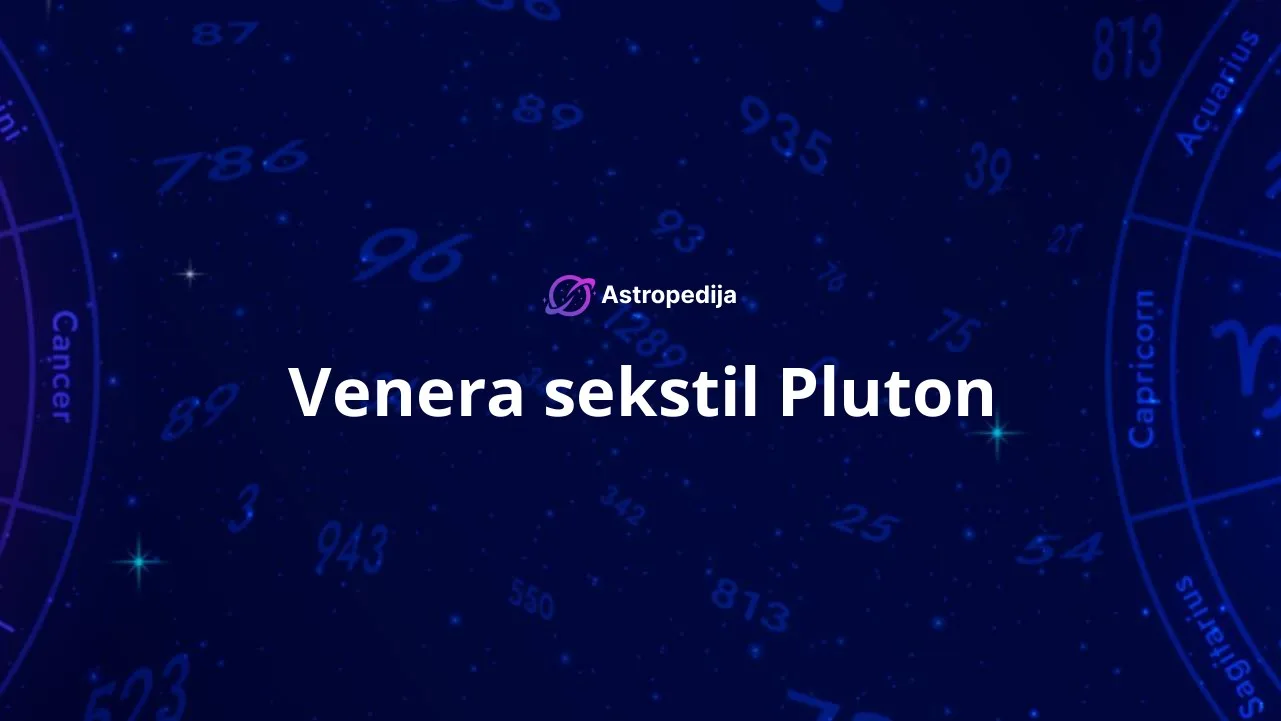 Venera sekstil Pluton