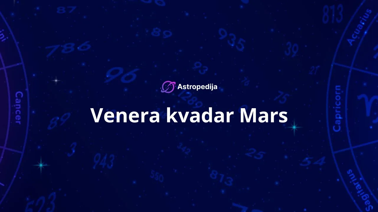 Venera kvadar Mars